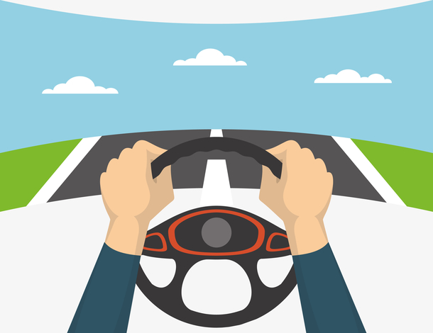 矢量汽车方向盘下载