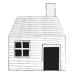 简易小仓库简笔画