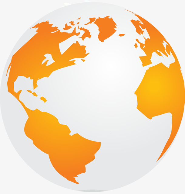 彩色矢量地球素材图