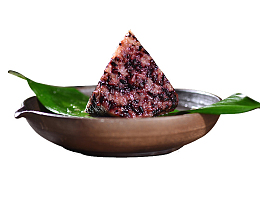 紫米凉粽免抠PNG