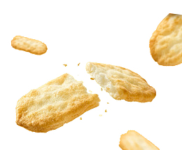 松脆香甜雪米饼PNG