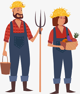 丰收卡通图片_丰收卡通素材_觅元素