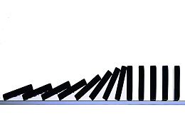排多米诺骨牌翻滚