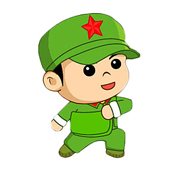 手绘抗日人物设计