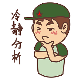 思考的人物表情设计