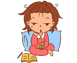 烦恼的女孩