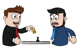 手绘下棋对弈