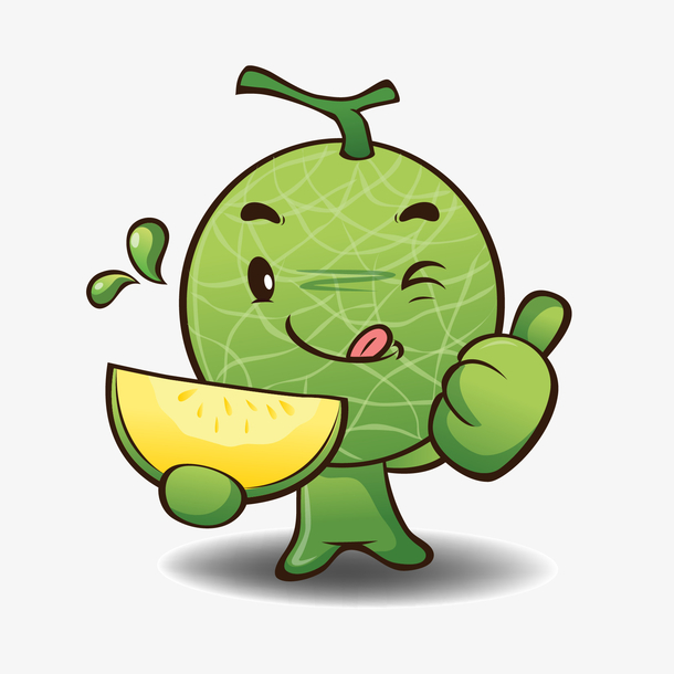 手绘水果人物