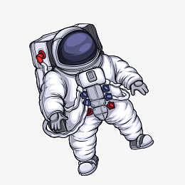 矢量太空宇航员素材_矢量太空宇航员png图片下载_觅元素