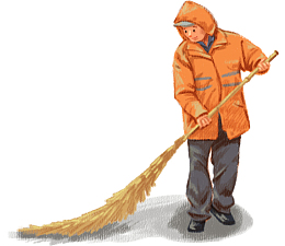 手绘人物插画劳动节辛苦劳动者环