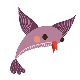 卡通小鸟动物设计