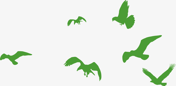 飞翔的小鸟免抠素材免费下载_觅元素51yuansu.com