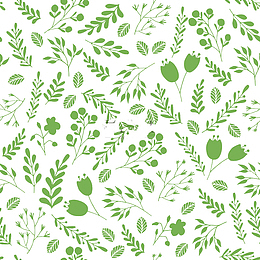 绿色创意树叶无缝背景
