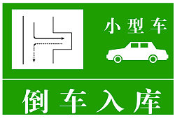 倒车入库示意图