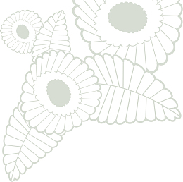 花朵叶子简笔画线描图