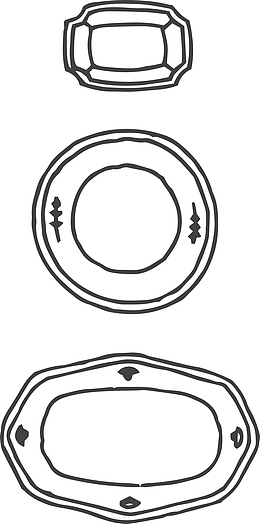 卡通简约简笔画黑白插画小清新