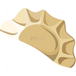 冬至水饺矢量插画