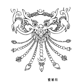 矢量藏族素材