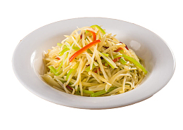 双椒土豆丝