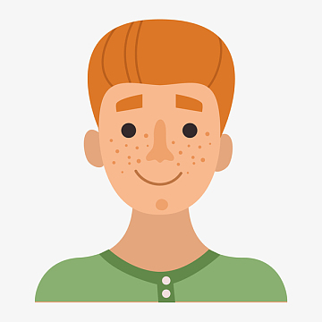 卡通男性人物头像素材_卡通男性人物头像图片元素-觅元素