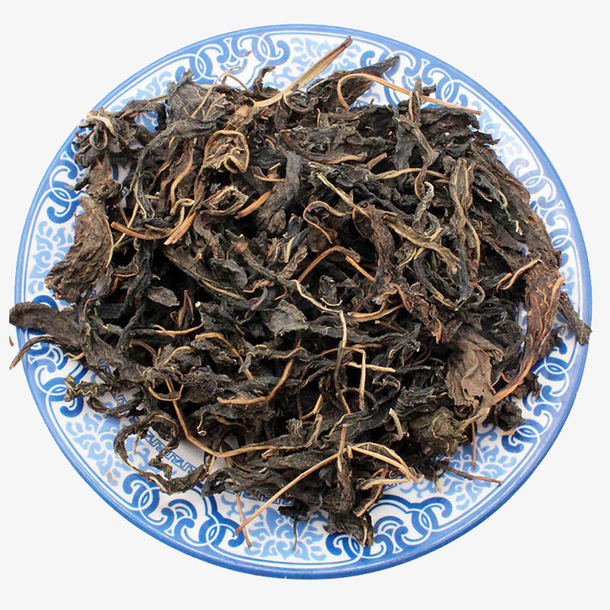 一盘干芝麻叶免抠png