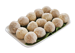 潮汕风味特色手打牛筋丸食材