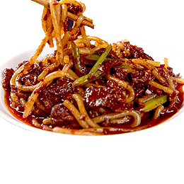 新疆炒米粉实物PNG