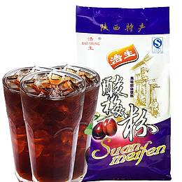 酸梅汤果汁粉png图
