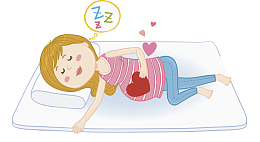 睡觉孕妇