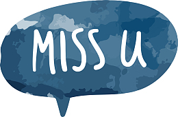 简约深蓝色清新对话框