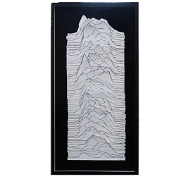 简约抽象立体餐厅挂画