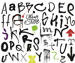 艺术英文字母