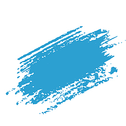 蓝色纹理刷子元素