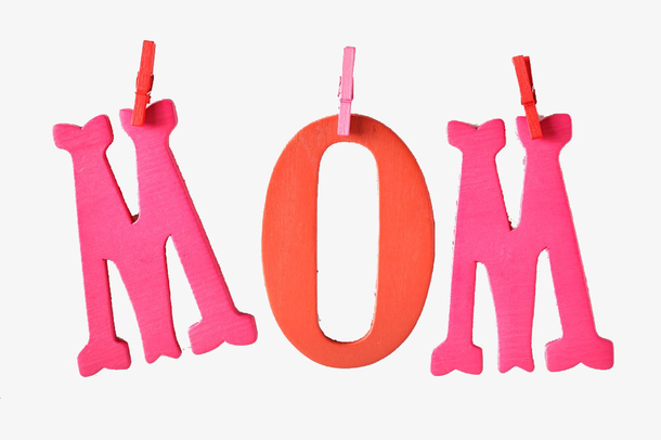 mom艺术字免费图片