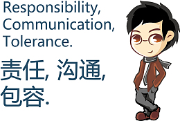 沟通标语矢量图片设计