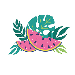 矢量好吃西瓜下载