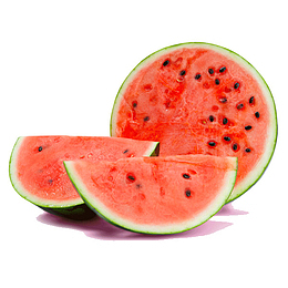 切开的西瓜免抠PNG
