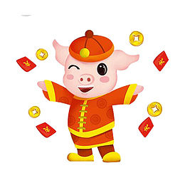 2019小福猪免抠