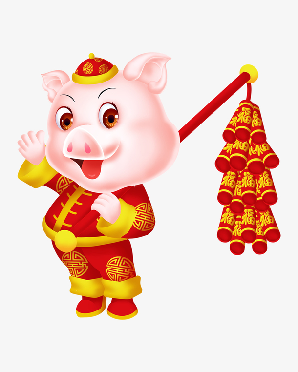 2019福猪金猪贺岁