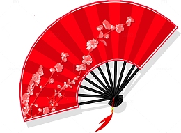 中国风折扇设计元素