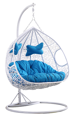 室内家用双人吊篮藤椅