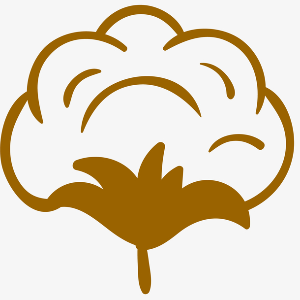 对称矢量浅色棉花