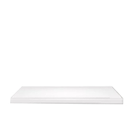 白色简洁长方形展台PNG