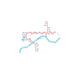 杭州地铁线路图