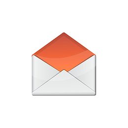 卡通信件设计矢量图