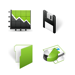 绿色图标