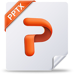 pptx格式文件图标