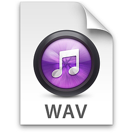 WAV紫色文件类型iTunes