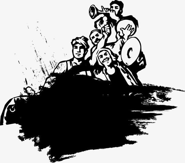 五一劳动节革命风格劳动人民装饰免抠素材免费下载_觅元素51yuansu.