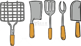 自助烧烤工具刀叉